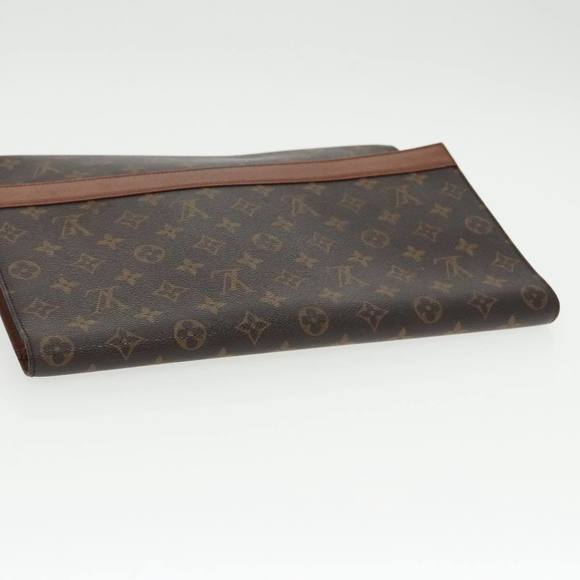 LOUIS VUITTON Monogram Porte Envelope Clutch Bag M51801 LV Auth 102491 - Picture 5 of 16